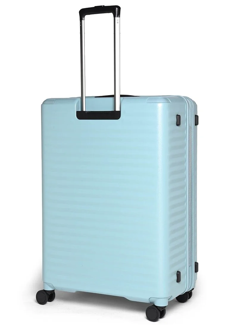 Echolac  Celestra 75 Cm Hardcase 4-Double Wheeled Expandable Check-In Luggage Trolley - Slate Blue  | Best Price UAE